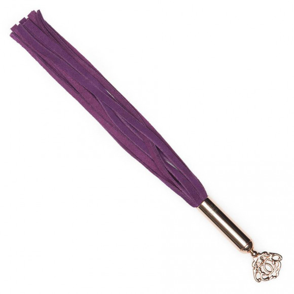 Фиолетовая мини-плеть Cherished Collection Suede Mini Flogger - 30 см. Фиолетовая мини-плеть Cherished Collection Suede Mini Flogger - 30 см.