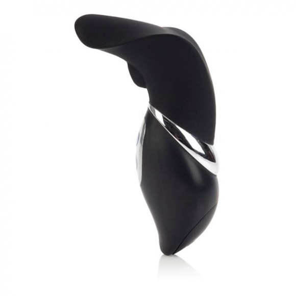 Чёрный клиторальный массажёр 7-Function Silicone Luxe Epiphany Massagers Чёрный клиторальный массажёр 7-Function Silicone Luxe Epiphany Massagers