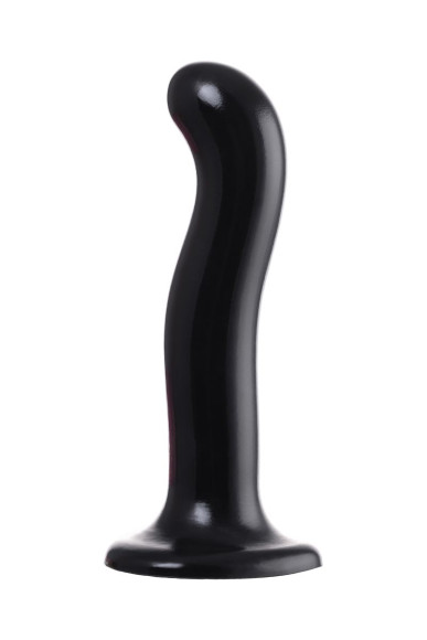 Черный стимулятор для пар P&G-Spot Dildo Size L - 19 см. Черный стимулятор для пар P&G-Spot Dildo Size L - 19 см.