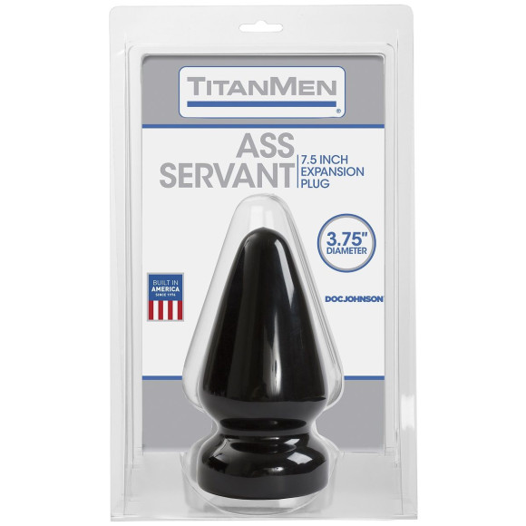 Большая анальная пробка Titanmen Tools Butt Plug 3.75 Diameter Ass Servant - 19 см. Большая анальная пробка Titanmen Tools Butt Plug 3.75 Diameter Ass Servant - 19 см.