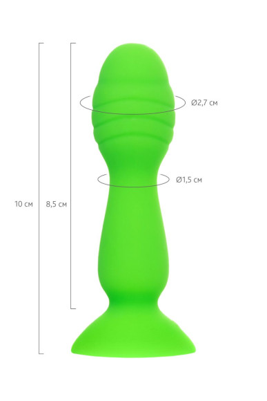 Зеленая анальная втулка Terg - 10 см. Зеленая анальная втулка Terg - 10 см.