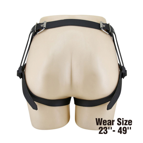 Синие трусики харнесс с платформой Caludio II Синие трусики харнесс с платформой Caludio II