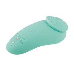 Мятная вибровкладка в трусики с фиксацией магнитом Мятная вибровкладка в трусики с фиксацией магнитом