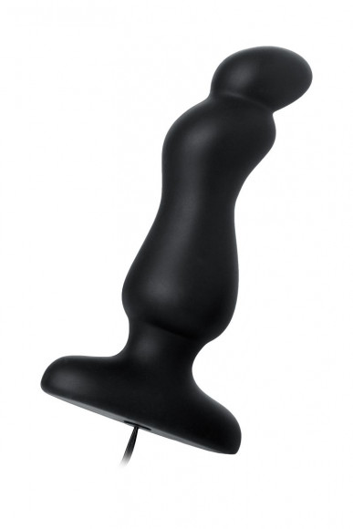 Чёрная анальная втулка G Point D-PENG с пультом - 12,3 см. Чёрная анальная втулка G Point D-PENG с пультом - 12,3 см.