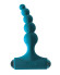 Бирюзовая анальная пробка с перезаряжаемой вибропулей Splendor 2.0 - 12,1 см. Бирюзовая анальная пробка с перезаряжаемой вибропулей Splendor 2.0 - 12,1 см.