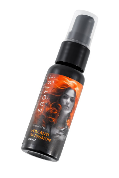 Гель с эффектом вибрации Volcano Of Passion со вкусом манго - 25 мл.