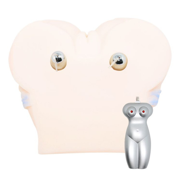 Мастурбатор-попка с двойной вибрацией и двумя входами Мастурбатор-попка с двойной вибрацией и двумя входами