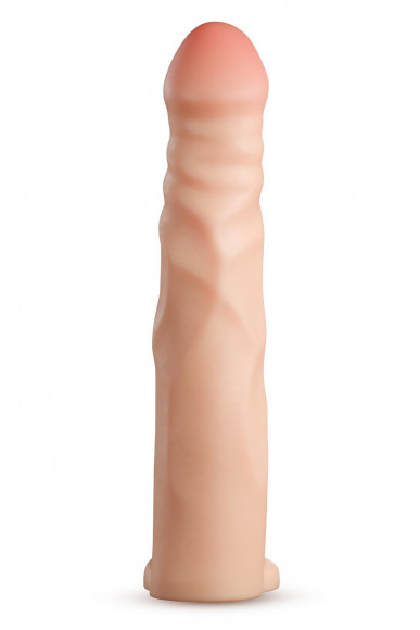 Телесная насадка-удлинитель Fortitude с подхватом - 17,7 см. Телесная насадка-удлинитель Fortitude с подхватом - 17,7 см.