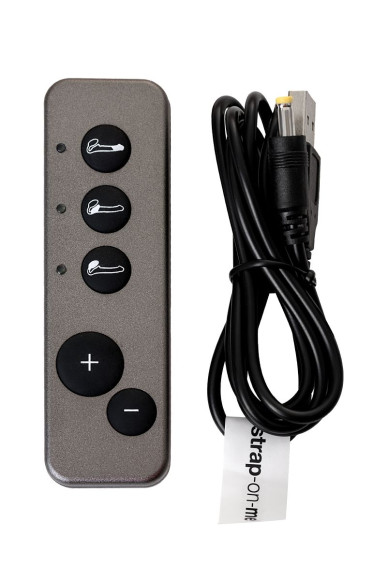 Телесный безремневой вибрострапон Vibrating Bendable Strap-On - size L Телесный безремневой вибрострапон Vibrating Bendable Strap-On - size L