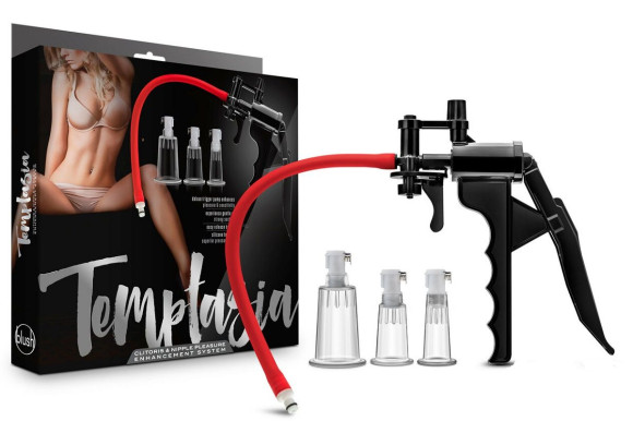 Набор помп для клитора и сосков Clitoris Pleasure and Enhancement System Набор помп для клитора и сосков Clitoris Pleasure and Enhancement System