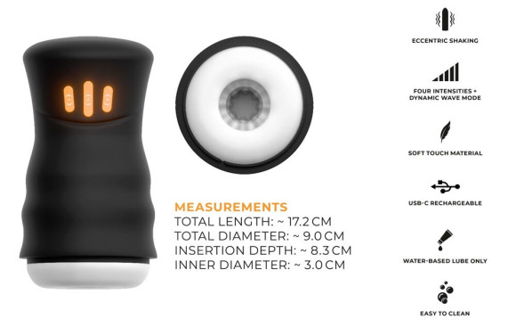 Мультифункциональный мастурбатор Gyro Мультифункциональный мастурбатор Gyro