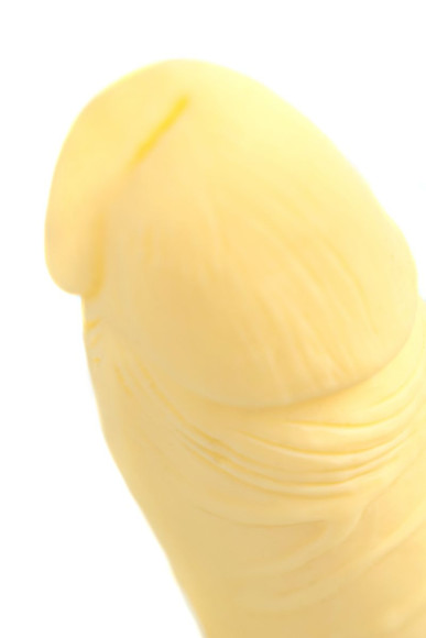 Желтый фаллоимитатор James - 20 см. Желтый фаллоимитатор James - 20 см.