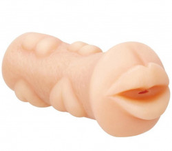 Телесный мастурбатор-ротик REALSTUFF YOUNG LIPS