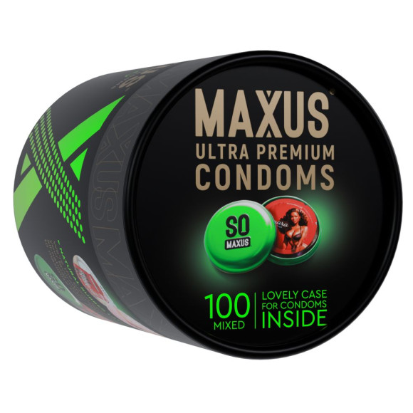 Презервативы MAXUS Mixed - 100 шт. Презервативы MAXUS Mixed - 100 шт.