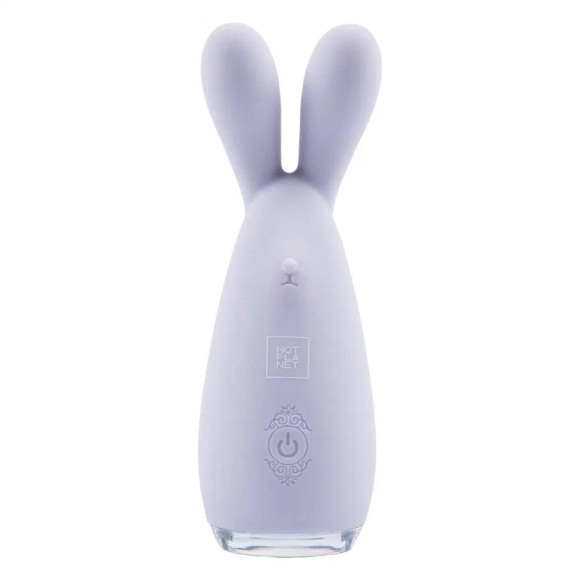 Сиреневый мини-вибратор Reba с мягкими ушками Сиреневый мини-вибратор Reba с мягкими ушками