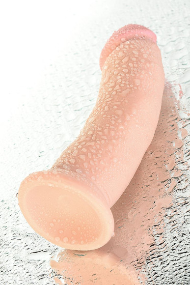 Телесный реалистичный вибратор Realstick Elite Vibro Justin - 21 см. Телесный реалистичный вибратор Realstick Elite Vibro Justin - 21 см.