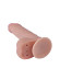 Телесный фаллоимитатор HUMAN COPY - 17,5 см.