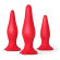 Набор Frenzier из 3 анальных пробок и вибропули с пультом ДУ Набор Frenzier из 3 анальных пробок и вибропули с пультом ДУ