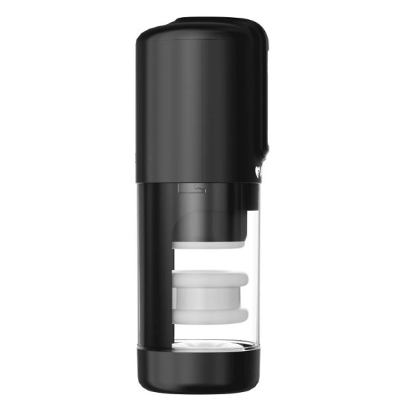 Черный инновационный мастурбатор Vortex Черный инновационный мастурбатор Vortex