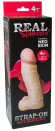 Реалистичная насадка с мошонкой REAL Standard - 15,5 см. Реалистичная насадка с мошонкой REAL Standard - 15,5 см.