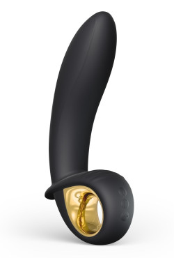 Черный анальный вибратор с функцией расширения Deep Expand Черный анальный вибратор с функцией расширения Deep Expand