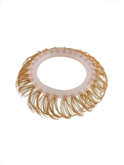 Эрекционное кольцо с бежевыми «ресничками» Эрекционное кольцо с бежевыми «ресничками»