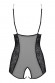 Пикантное боди Diamond с интимным доступом и сверкающим декором