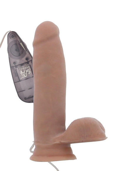 Телесный вибромассажер BAD BOY - 17 см. Телесный вибромассажер BAD BOY - 17 см.