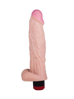 Вибромассажер из киберкожи №51 - 25,5 см. Вибромассажер из киберкожи №51 - 25,5 см.