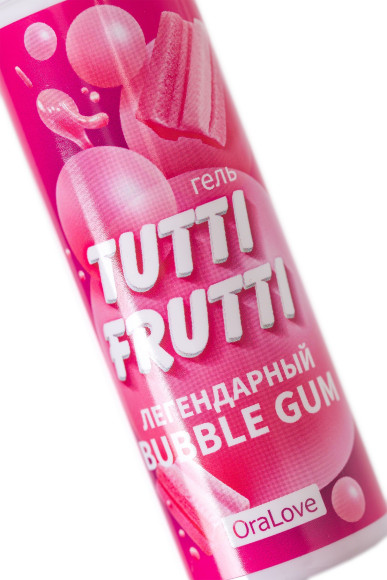 Интимный гель на водной основе Tutti-Frutti Bubble Gum - 30 гр. Интимный гель на водной основе Tutti-Frutti Bubble Gum - 30 гр.