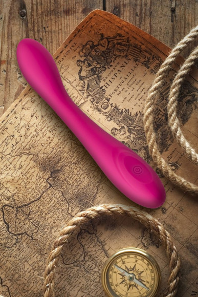 Ярко-розовый стимулятор G-точки G-Stalker - 19,5 см. Ярко-розовый стимулятор G-точки G-Stalker - 19,5 см.