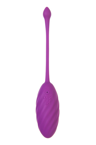 Фиолетовое силиконовое виброяйцо Purr Фиолетовое силиконовое виброяйцо Purr