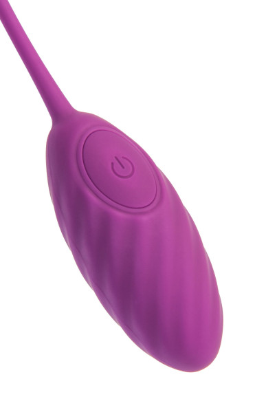 Фиолетовое силиконовое виброяйцо Purr Фиолетовое силиконовое виброяйцо Purr