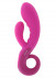 Розовый вибростимулятор NEA SUPREME RABBIT - 18 см.