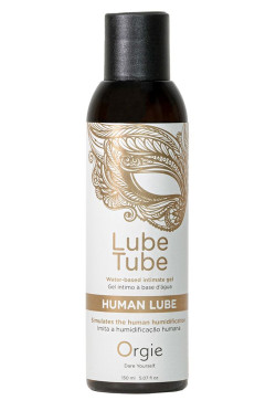 Интимный гель на водной основе Lube Tube Human Lube - 150 мл. Интимный гель на водной основе Lube Tube Human Lube - 150 мл.