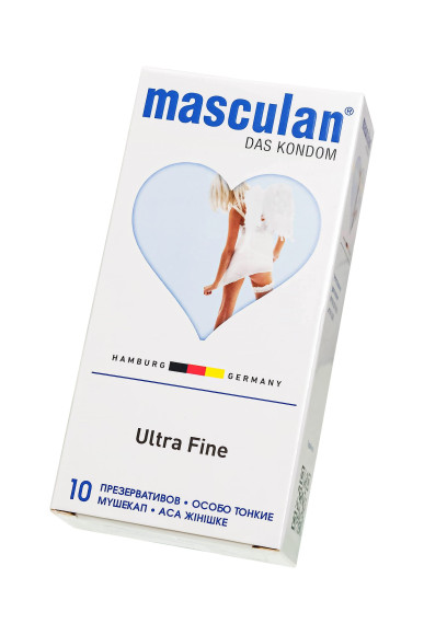 Особо тонкие презервативы Masculan Ultra Fine - 10 шт. Особо тонкие презервативы Masculan Ultra Fine - 10 шт.