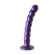 Фиолетовый фаллоимитатор Beaded G-Spot - 17 см. Фиолетовый фаллоимитатор Beaded G-Spot - 17 см.