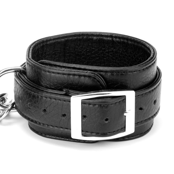 Две пары черных фиксаторов для рук и ног на металлической распорке Spreader Bar Две пары черных фиксаторов для рук и ног на металлической распорке Spreader Bar