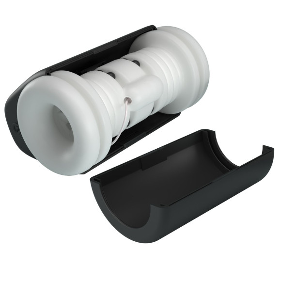 Черный автоматический вибромастурбатор Dj Girl