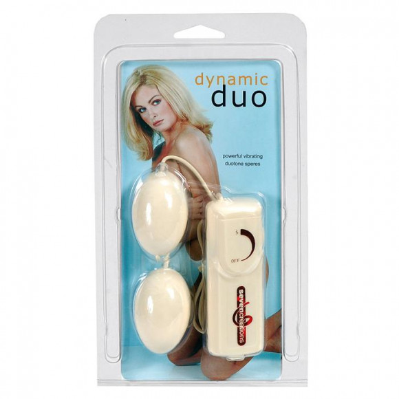 Вагинальные яички с вибрацией DYNAMIC DUO Вагинальные яички с вибрацией DYNAMIC DUO