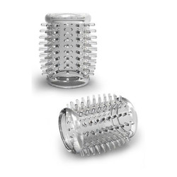Прозрачная насадка с шипами STAY HARD COCK SLEEVE 01 CLEAR Прозрачная насадка с шипами STAY HARD COCK SLEEVE 01 CLEAR
