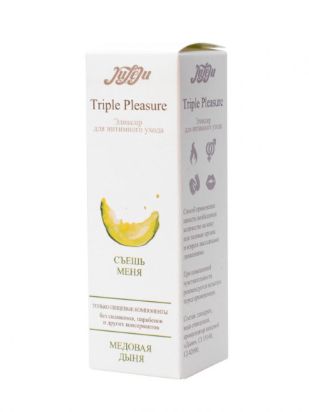 Эликсир Triple Pleasure «Медовая дыня» - 65 гр. Эликсир Triple Pleasure «Медовая дыня» - 65 гр.