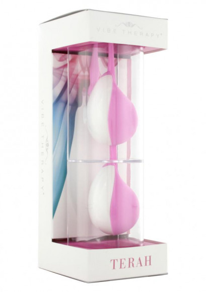 Розовые силиконовые шарики Vibe Therapy Terah Розовые силиконовые шарики Vibe Therapy Terah