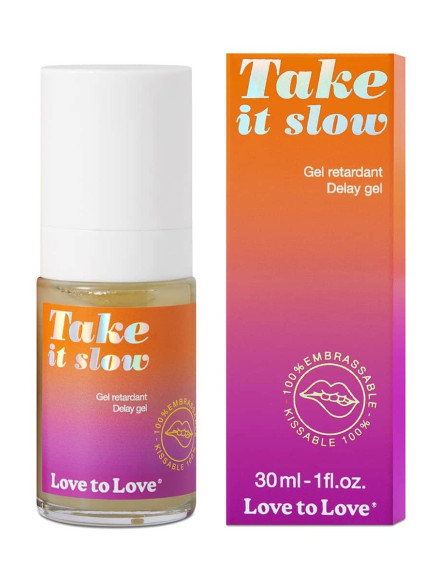 Пролонгирующий гель для мужчин Take It Slow - 30 мл. Пролонгирующий гель для мужчин Take It Slow - 30 мл.