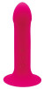 Ярко-розовый вибратор Hitsens 2 - 17,2 см.