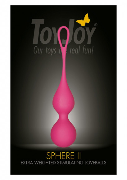 Розовые вагинальные шарики SPHERE II STIMULATING LOVEBALL Розовые вагинальные шарики SPHERE II STIMULATING LOVEBALL