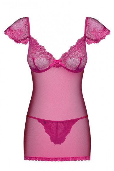 Полупрозрачная сорочка Lillove с крылышками Полупрозрачная сорочка Lillove с крылышками