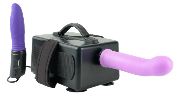 Секс-машина для вагинально-анальной стимуляции Секс-машина для вагинально-анальной стимуляции