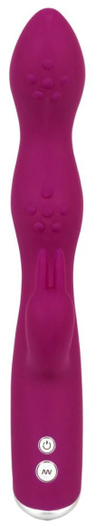 Фиолетовый вибратор A & G-Spot Rabbit Vibrator для стимуляции зон G и A - 23,6 см. Фиолетовый вибратор A & G-Spot Rabbit Vibrator для стимуляции зон G и A - 23,6 см.